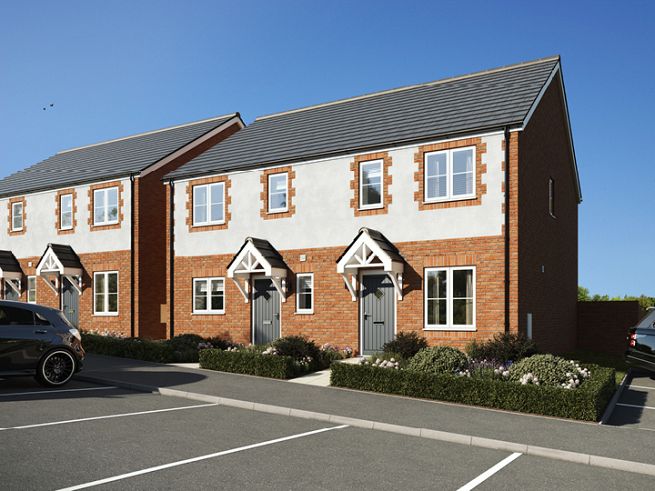 2 & 3 bedroom houses - artist's impression subject to change